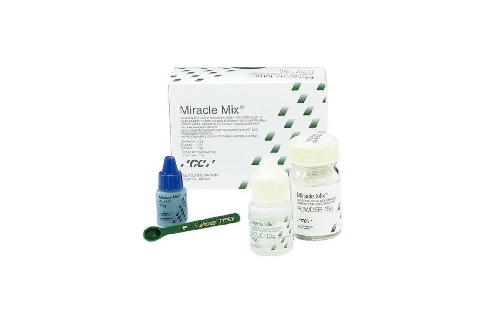 Miracle mix powder-liquid kit