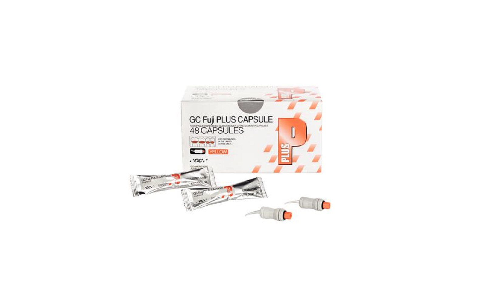 GC Fuji PLUS™ Luting Cement – Capsule Package, 48/Pkg