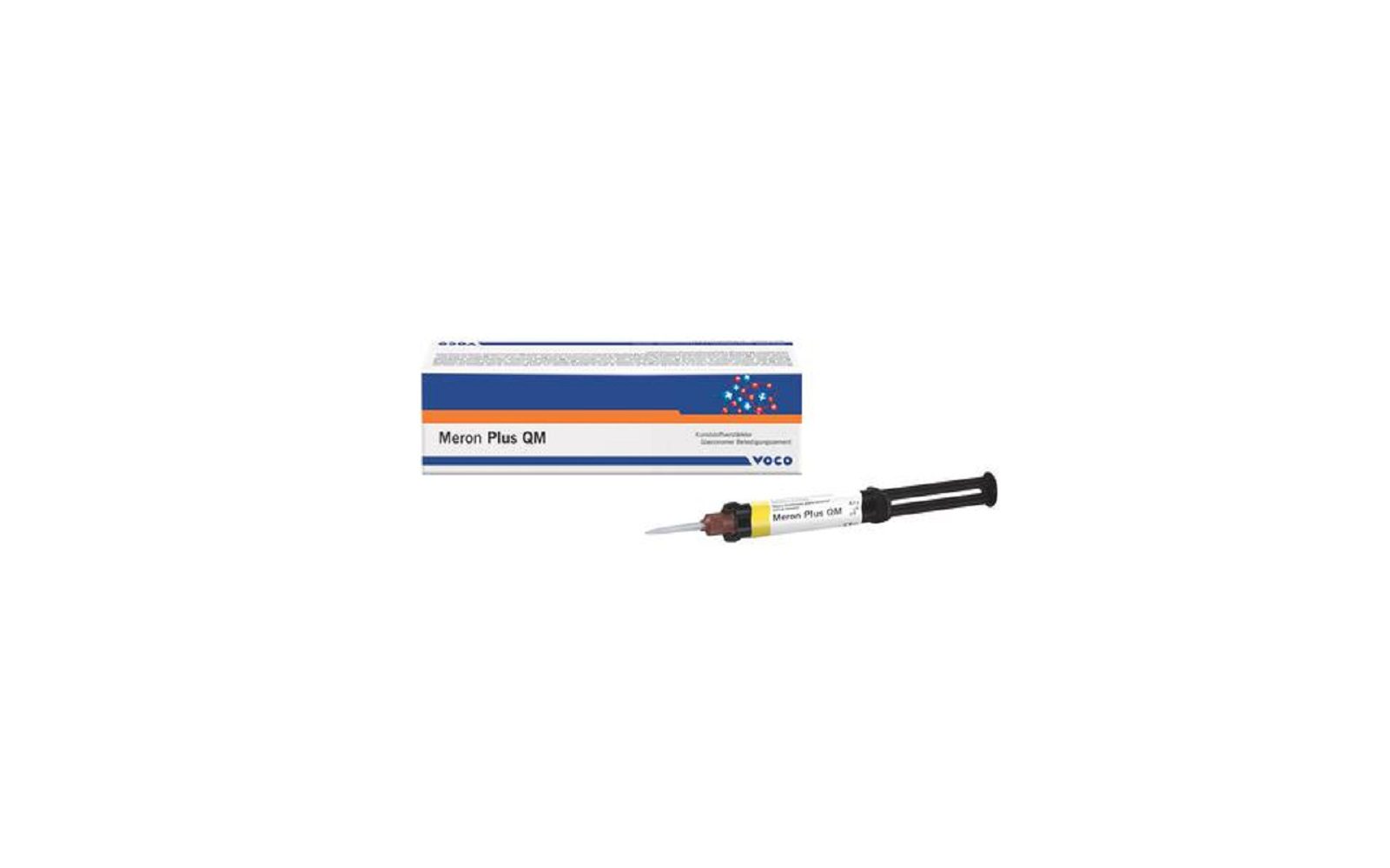 Meron Plus QM Resin Reinforced Glass Ionomer Cement, 8.5 g Syringes - Voco