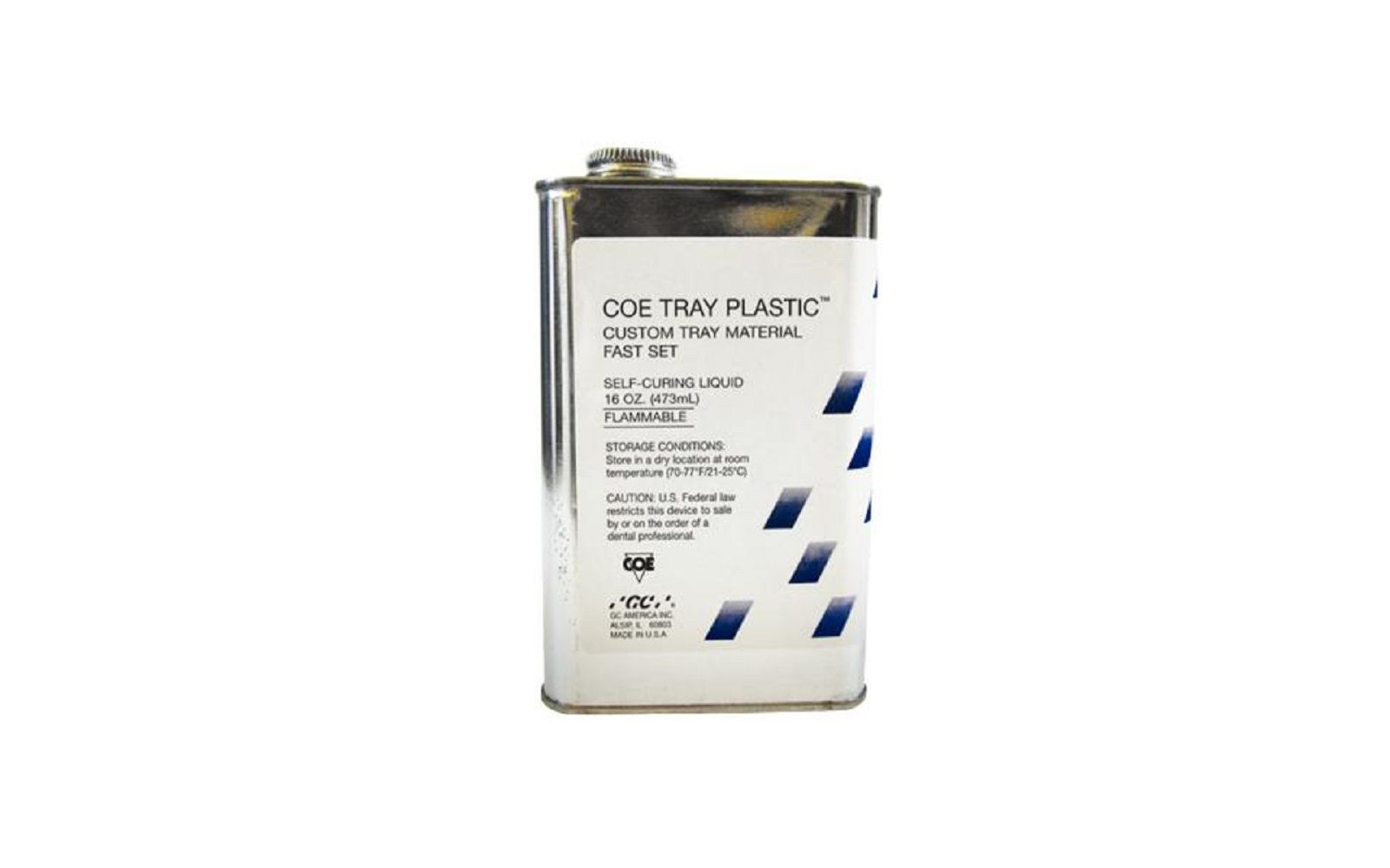 COE® Tray Plastic, 16 oz Liquid Refill - GC America Inc