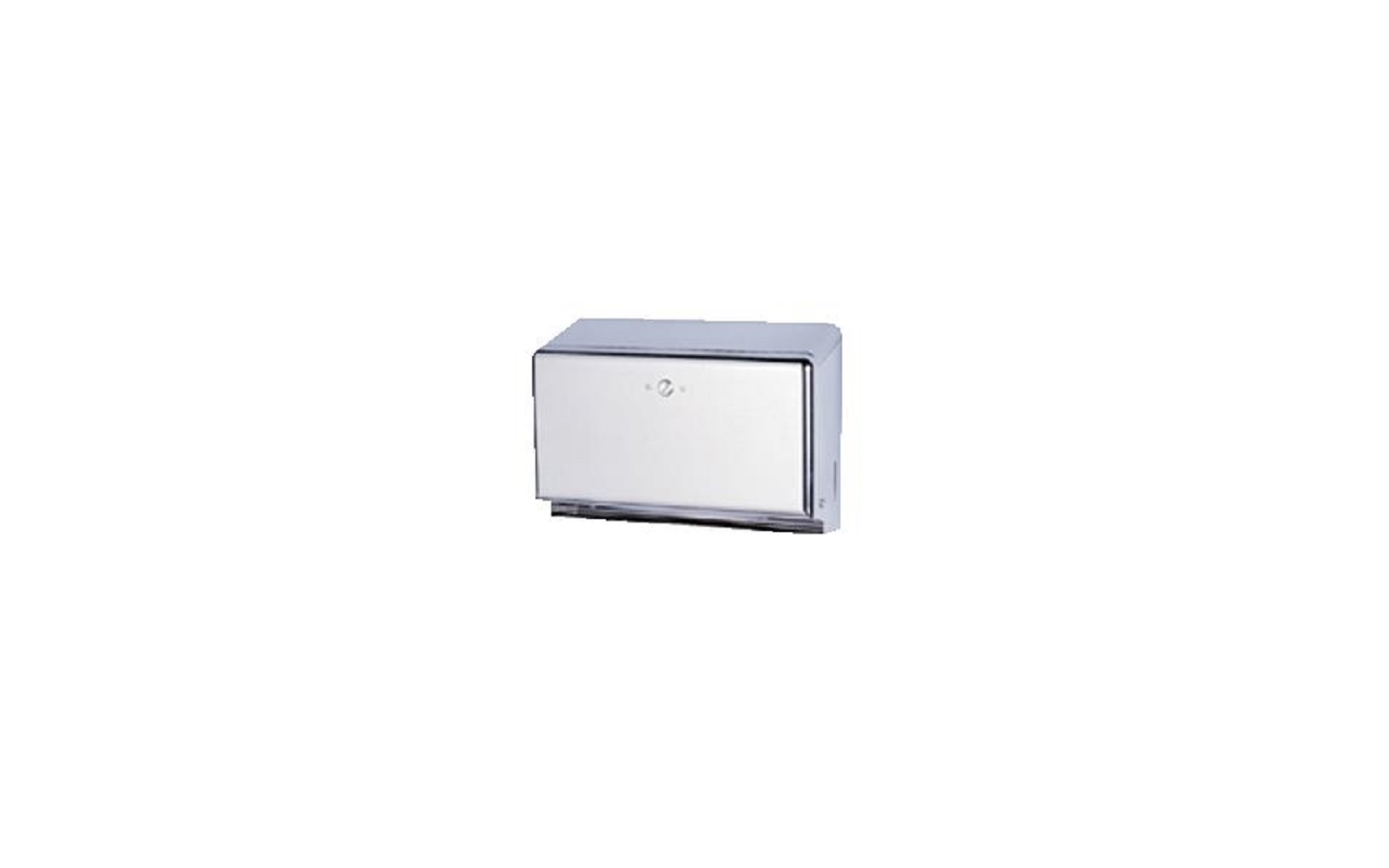 Chrome mini towel dispenser