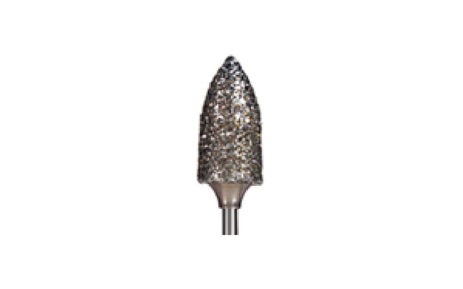 Diamond Point Uncoated Burs – HP, 1/Pkg Coarse, # 78/1090, 2.35 mm Diameter