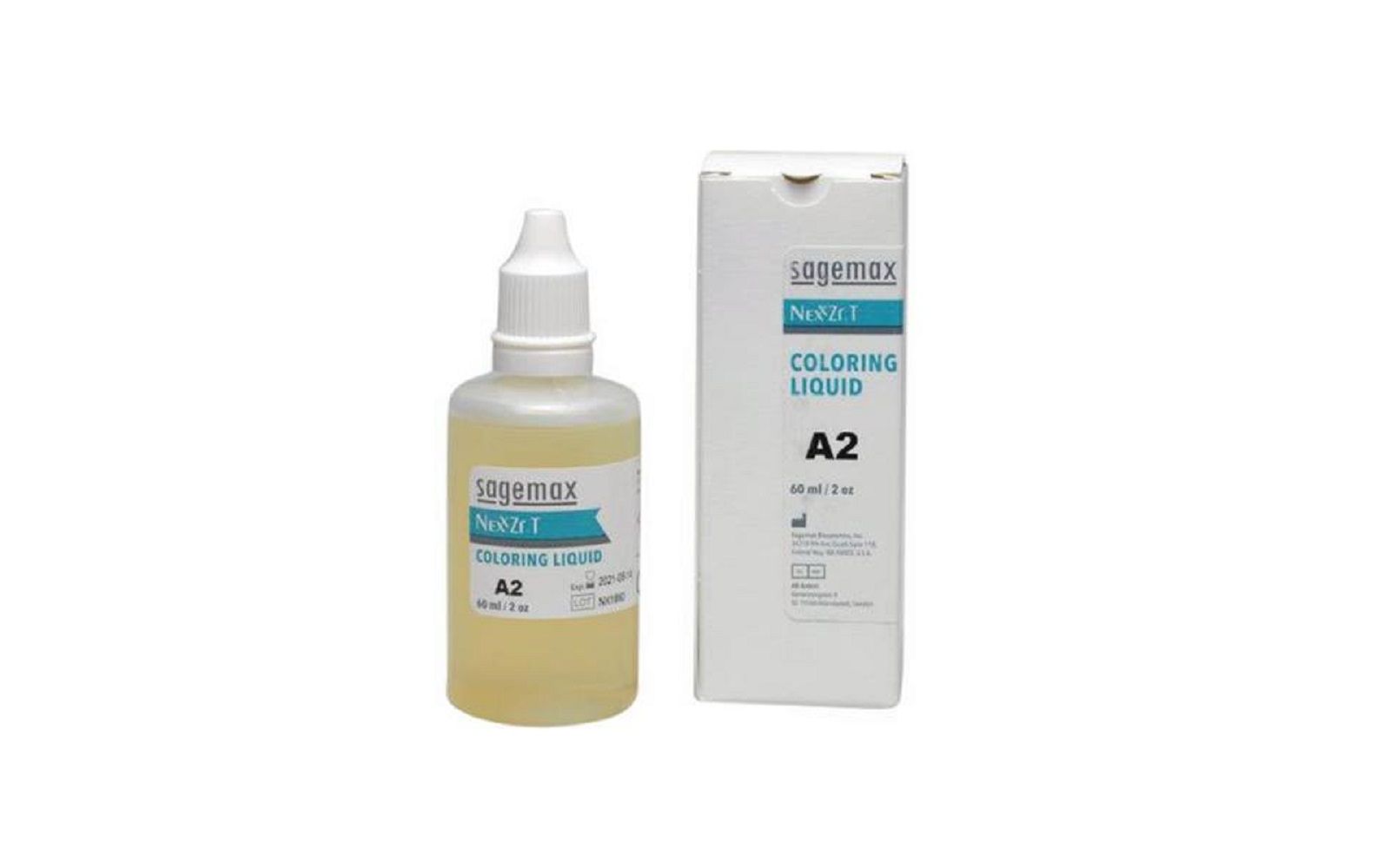 Sagemax NexxZr® T CAD/CAM Coloring Liquid, 60 ml Bottle