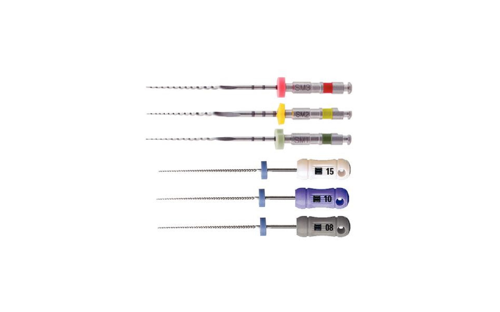 Tf adaptive files – procedure packs, 6/pkg - kerr endodontics