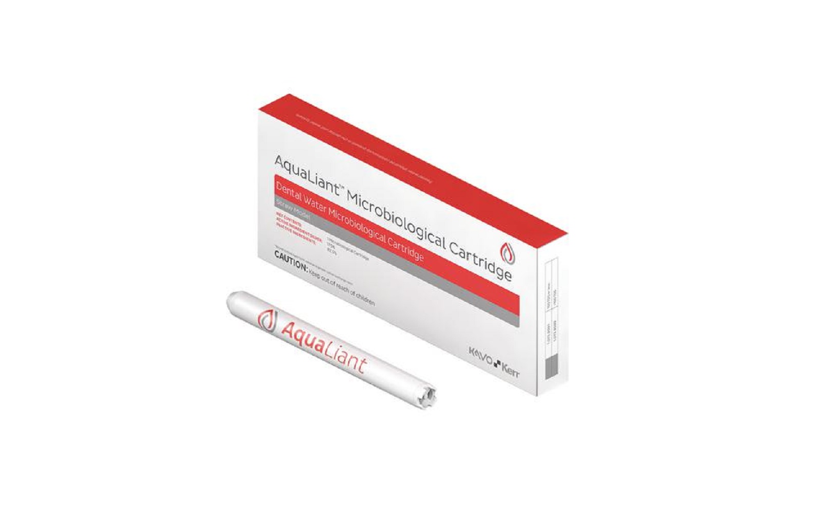 AquaLiant™ Dental Unit Waterline Treatment System Microbial Straw Cartridge - 100 TDS or More