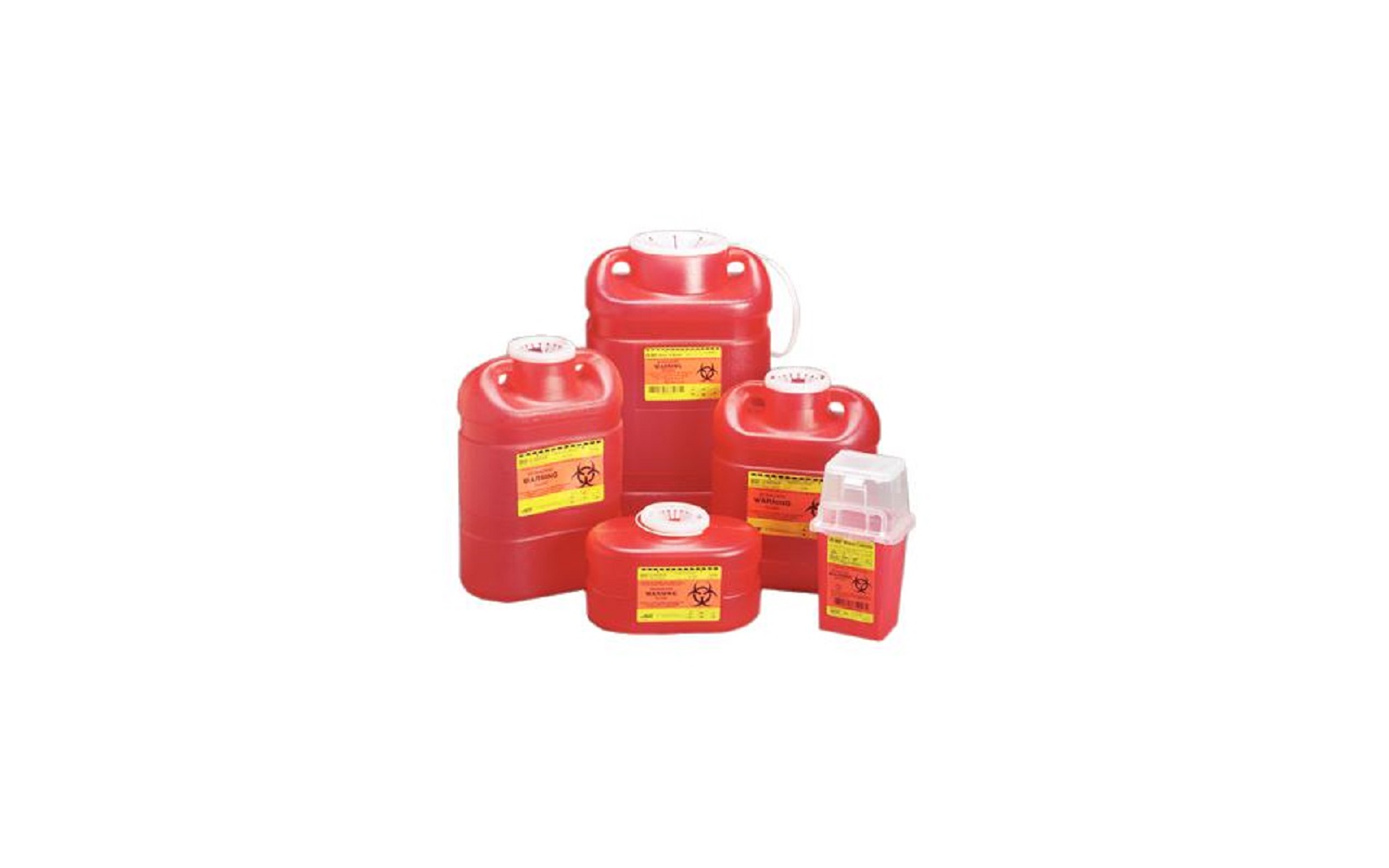 Bd™ multiuse one-piece sharps collectors - x-large 5-gallon funnel