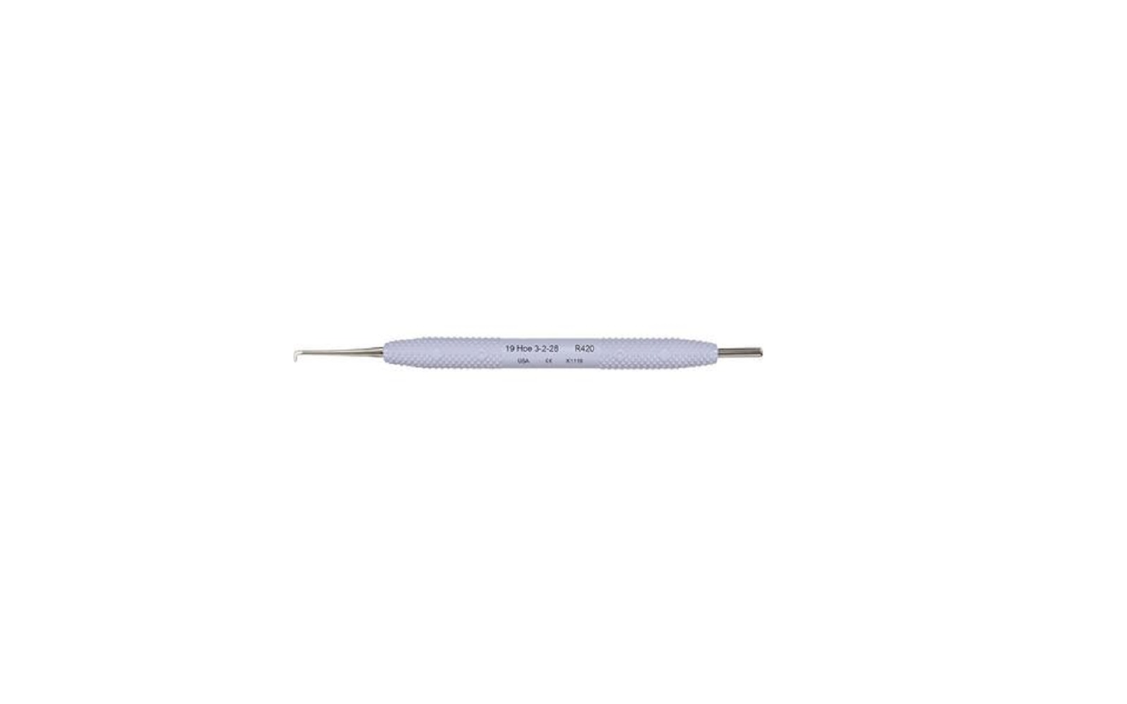 Chisels, double end # 19 (3-2-28), bi-bevel hoe