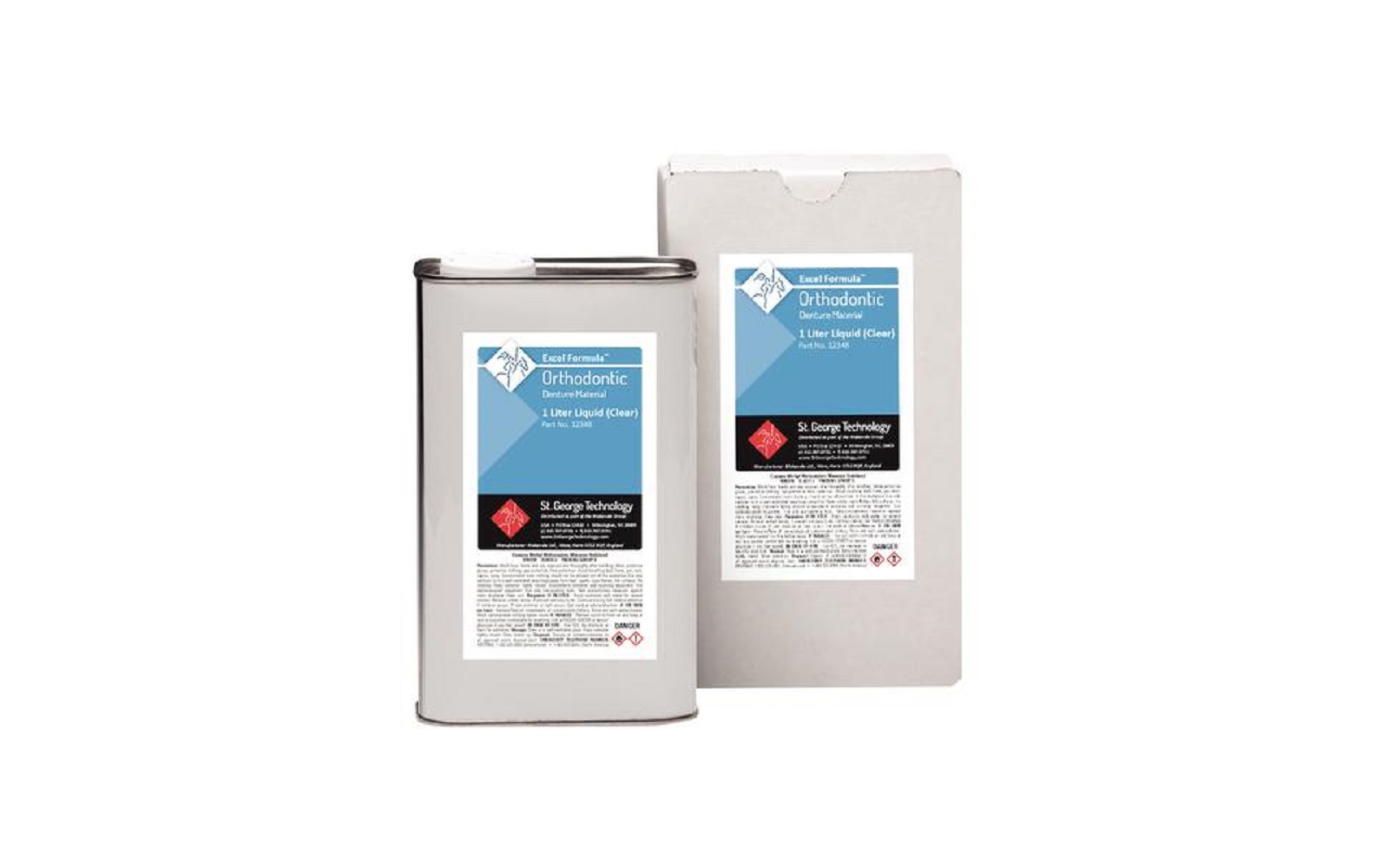Excel Formula® Auto-Cure Orthodontic Material – Liquid, 1 Liter Container - St. George Technology Inc