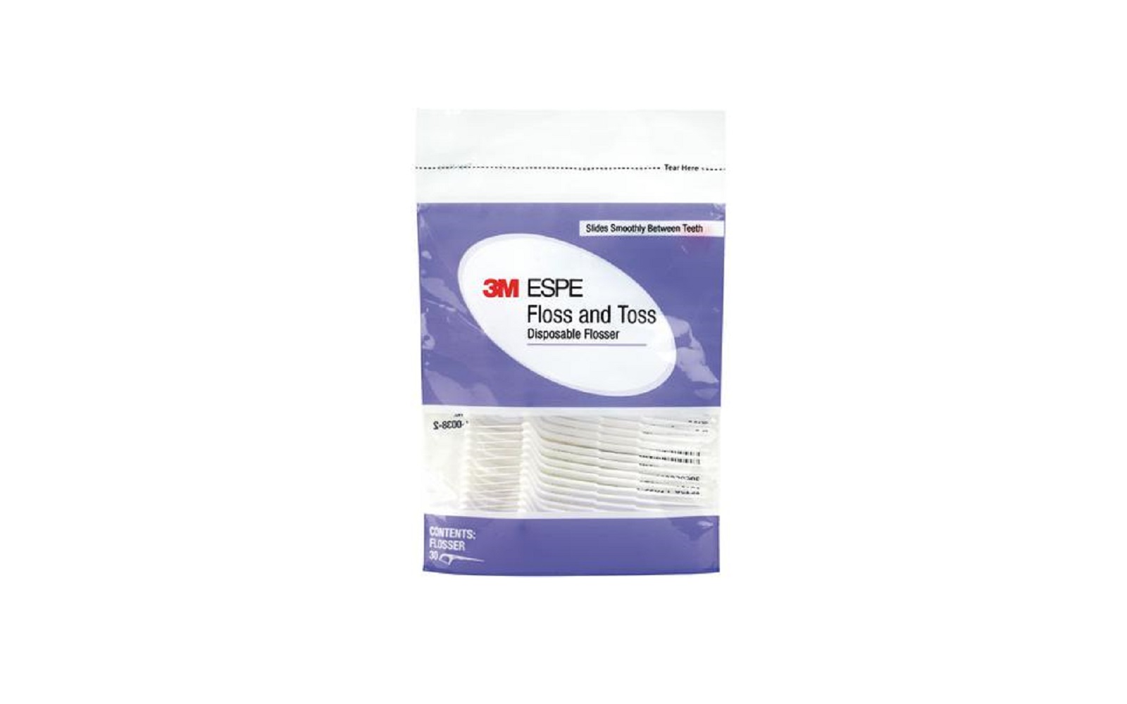 Floss N Toss™ Disposable Flossers, 30/Pkg