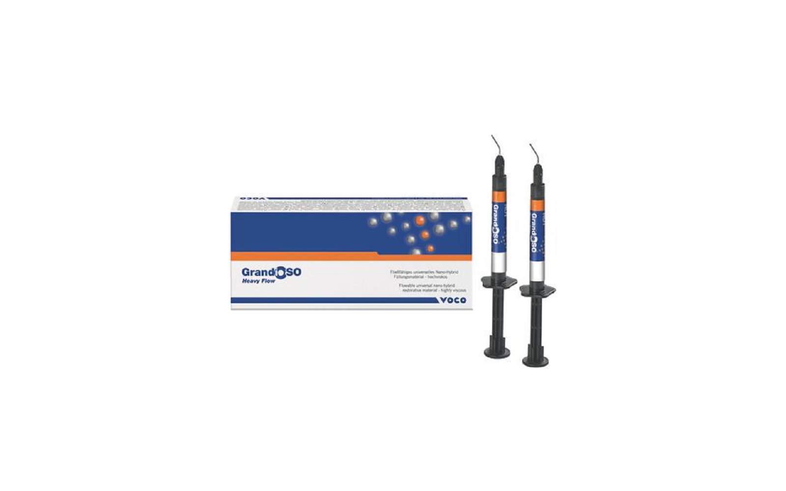 Grandio®SO Heavy Flow Restorative Composite – 2 g Syringes Refill, 2/Pkg - Voco