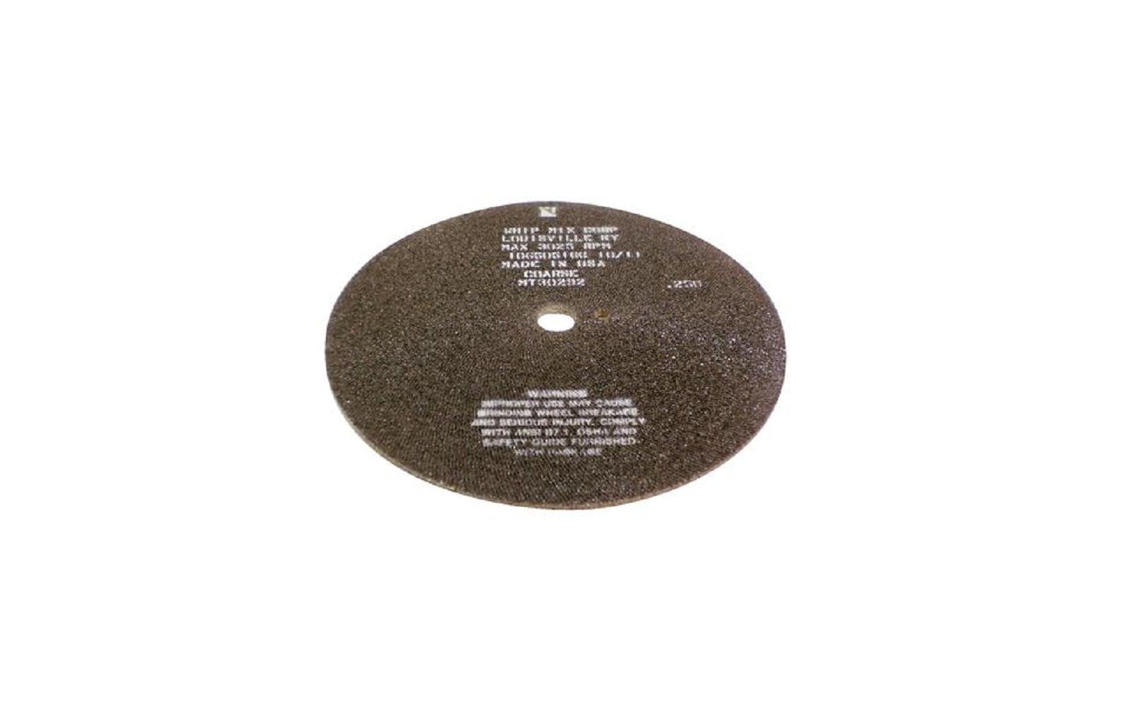 Model Trimmer Wheel With Gasket - Whip-Mix Corporation