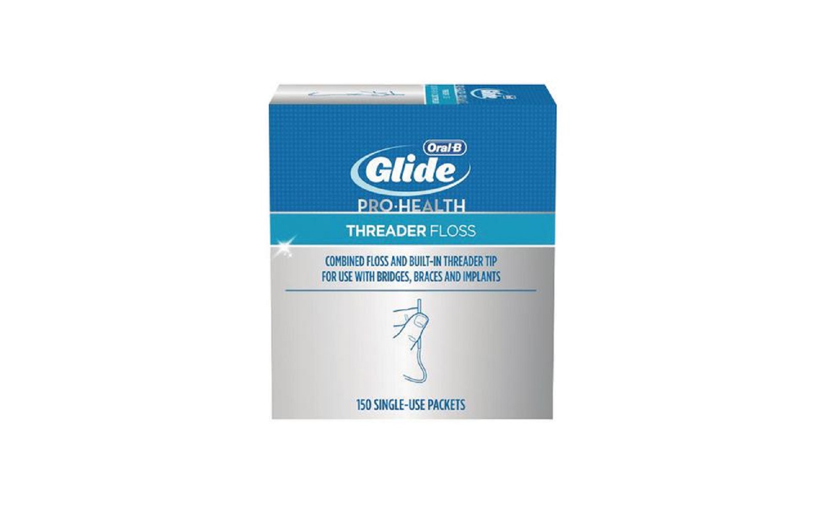 Oral-B® Glide Threader Floss, 150/Pkg