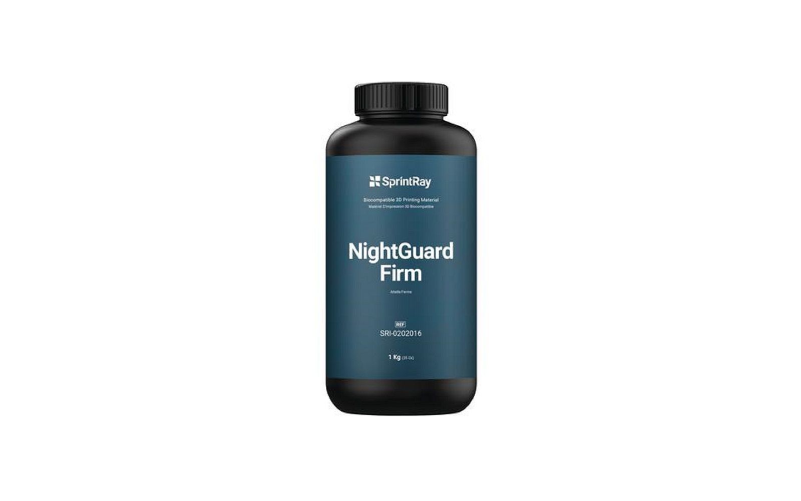 SprintRay-NightGuard-Firm-Biocompatible-3D-Printing-Material-1-kg-Bottle