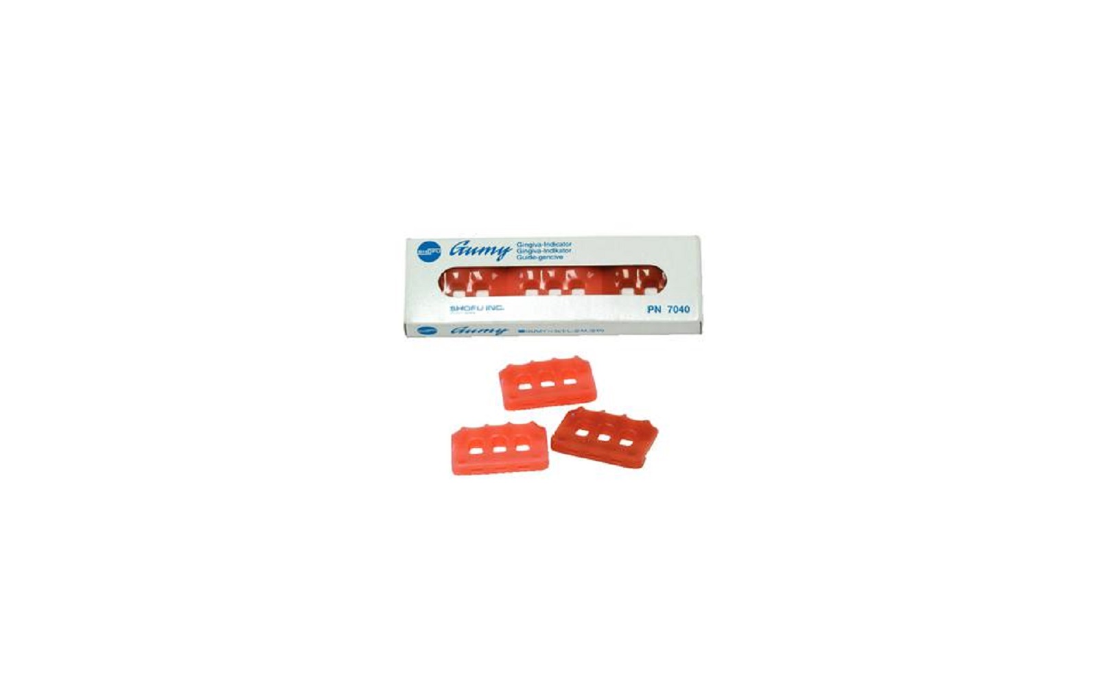 Vintage halo® gumy gingiva indicator tri-color set