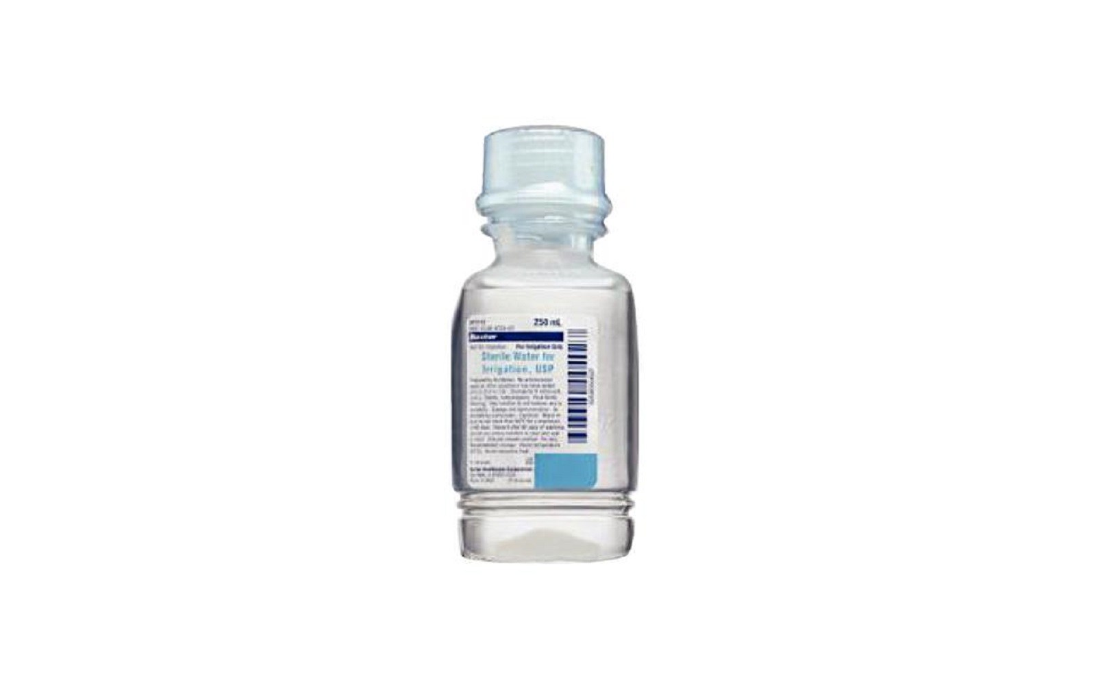 Sterile water for irrigation, usp, 250 ml bottles