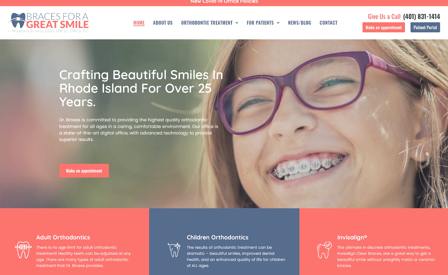 Braces for a smile website