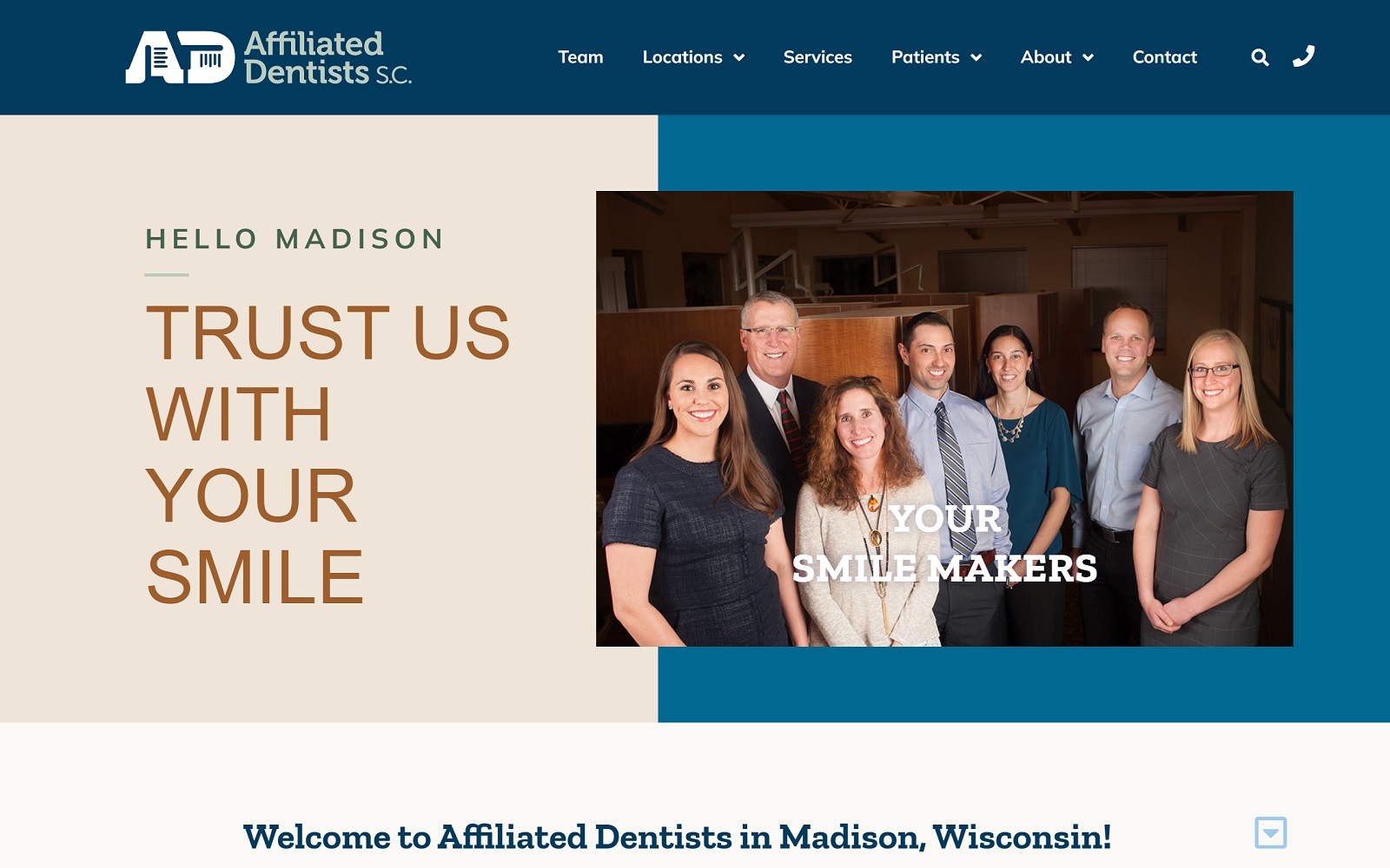 affiliateddentists.com-screenshot