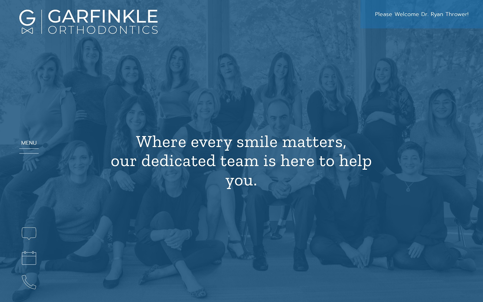 Garfinkleortho. Com-screenshot