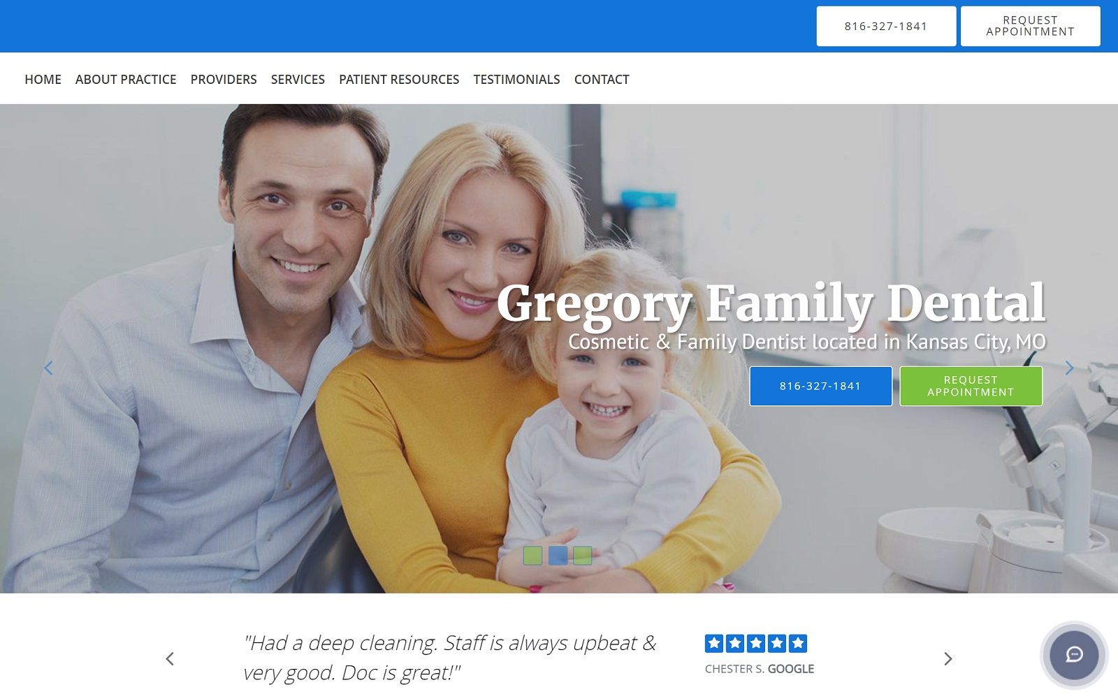 gregoryfamilydental.com-screenshot
