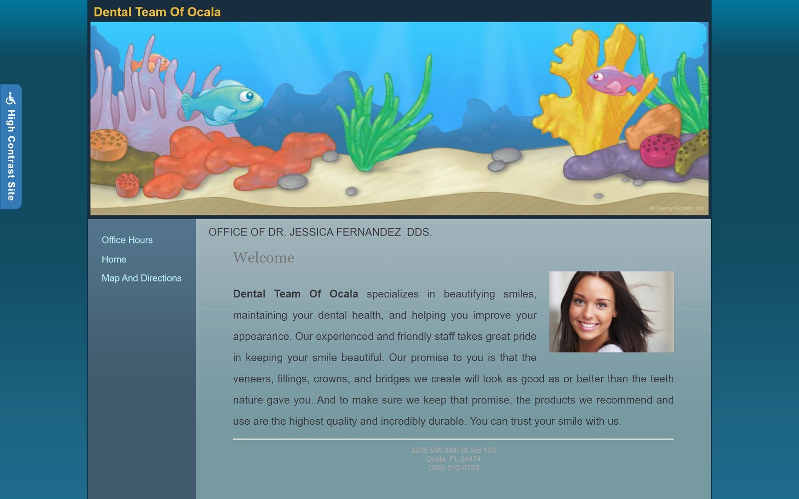 dentalteamofocala.com screenshot