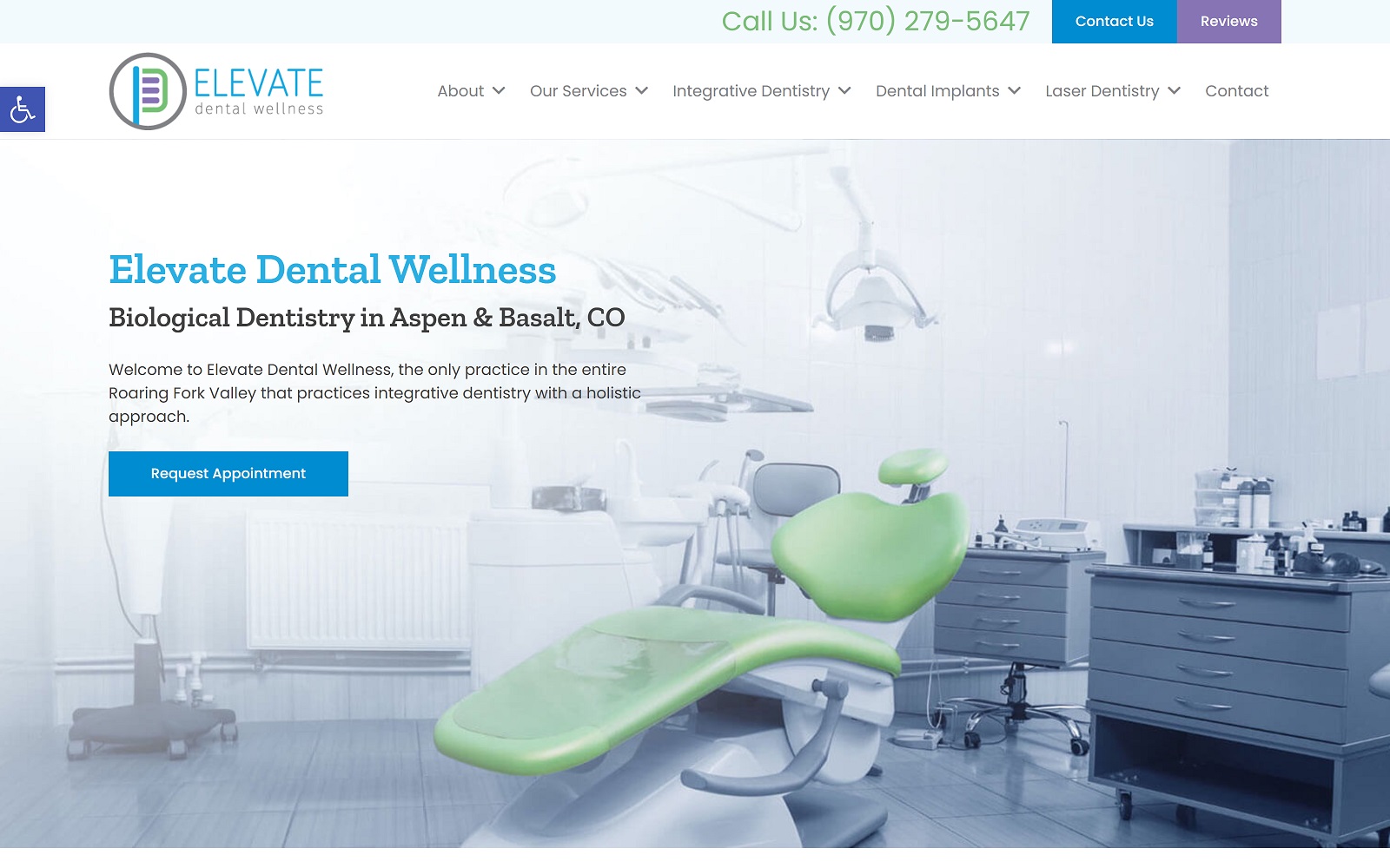 elevatewillits.com screenshot