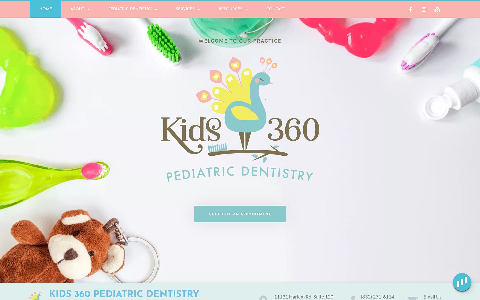 Kids360pediatricdentistry. Com screenshot