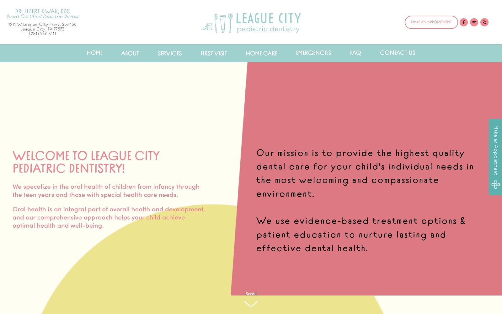 leaguecitykids.com screenshot