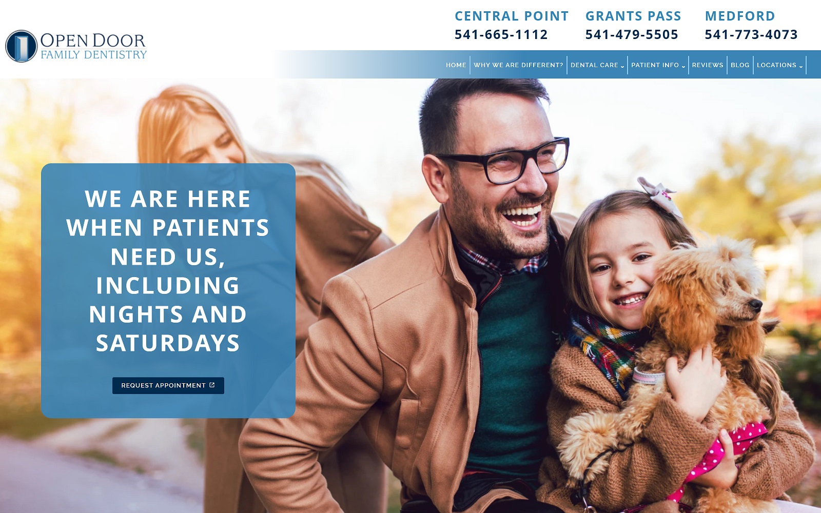opendoordental.com screenshot