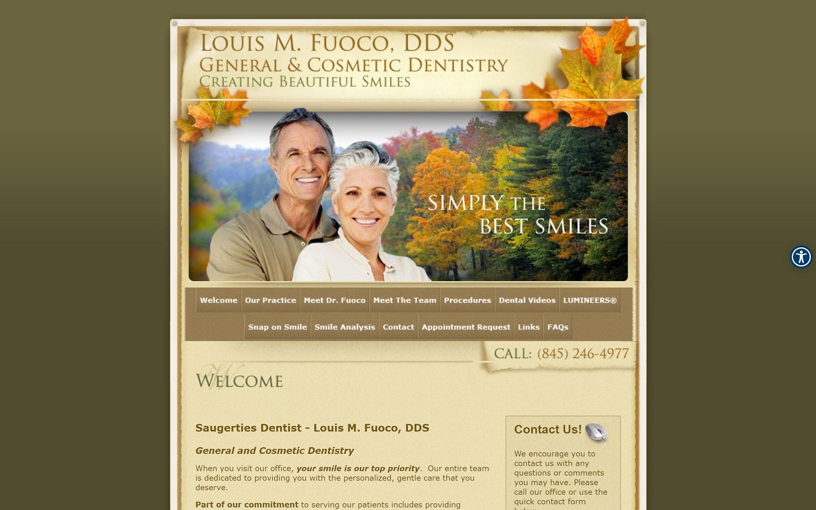 saugertiesdds.com screenshot