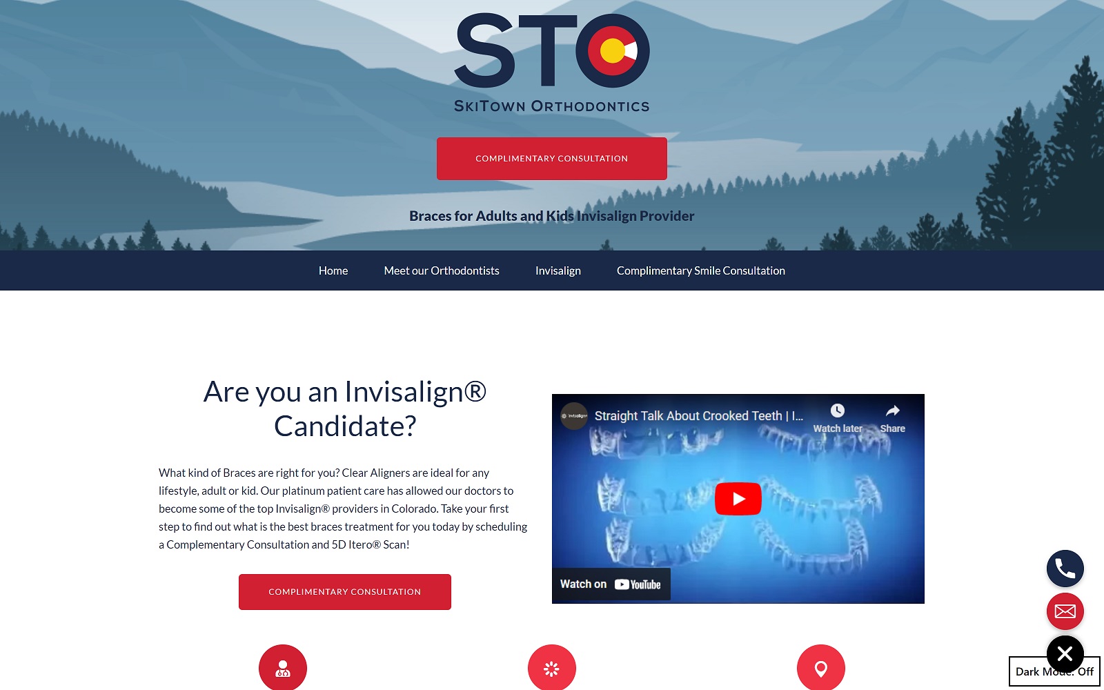 skitownortho.com screenshot