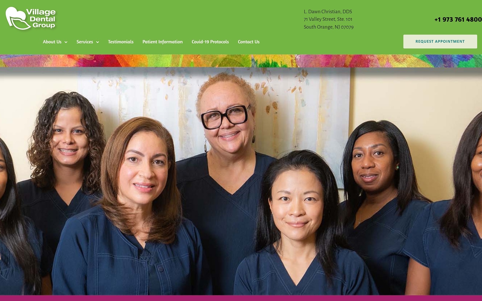 southorangedentist.com screenshot