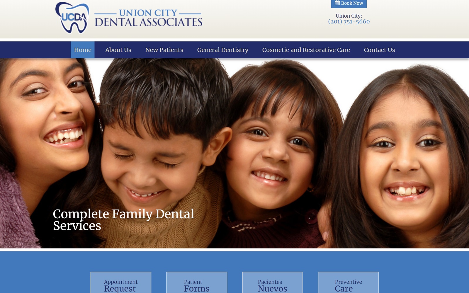 unioncitydentalnj.com screenshot