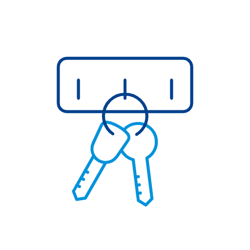 1643-keys-holder-outline
