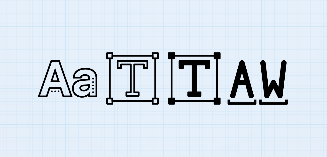 Examples of type faces